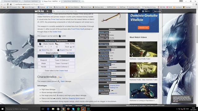 [Warframe] - Prime Vault - Frost смотреть онлайн