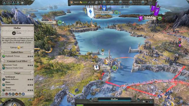 Total war Warhammer 2. High Elf campaign 1 смотреть онлайн