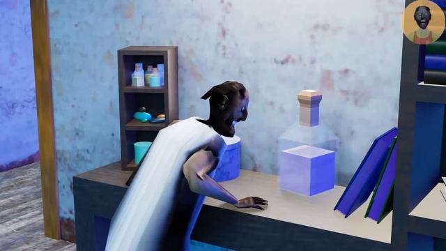 Granny Found Evil Granny Phone  MorAni Animation