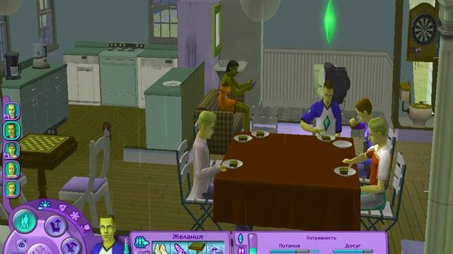 Играю в Sims 2 Обзор прохождение !