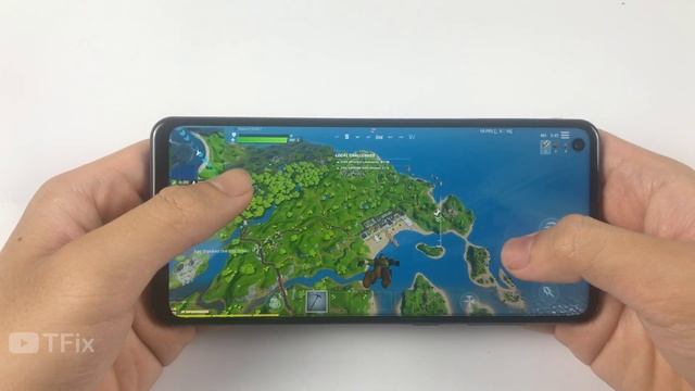 Samsung A21s Test Game Fortnite Ram 6GB | Exynos 850, Battery Drain Test смотреть онлайн