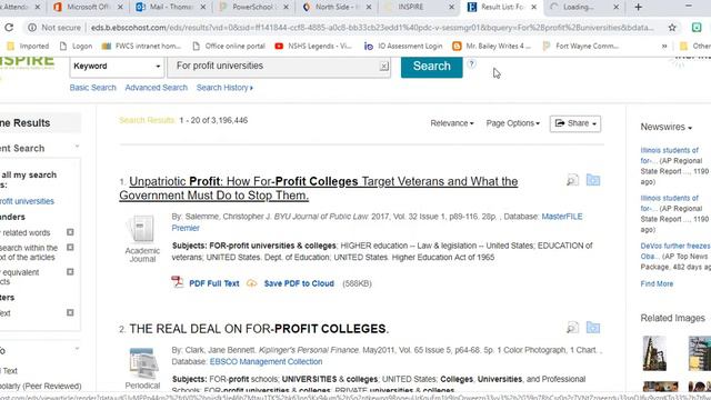 Step D Using INSPIRE to find sources and emailing them to yourself смотреть онлайн