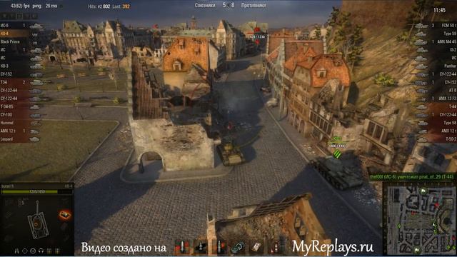 WOT: Химмельсдорф - КВ-4 - 1 фраг смотреть онлайн