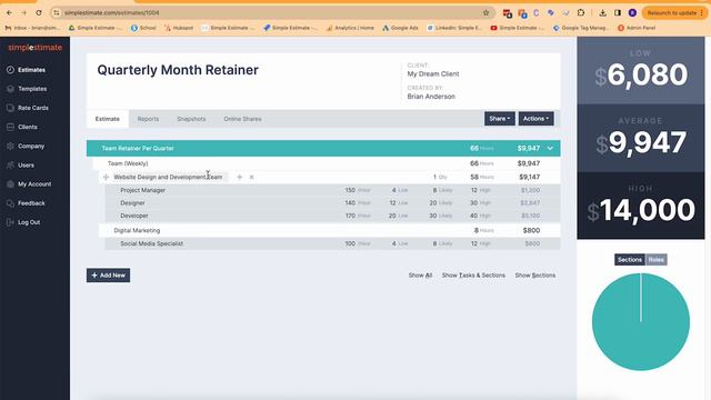 How To: Quote Service Retainers For Clients Using Simple Estimate смотреть онлайн