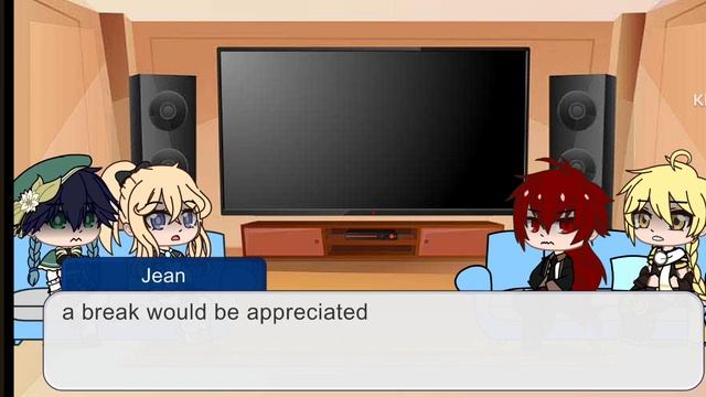 Genshin Impact Reacts To Kaeya || Gacha Club ||-Nyx-||