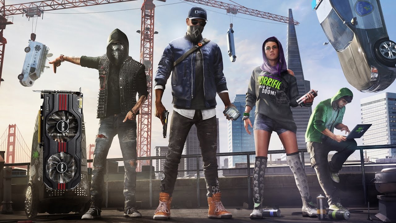 WATCH DOGS 2 / ВОТЧ ДОГС 2 на слабой видеокарте (устаревшее, перезалив)