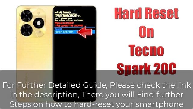 Hard Reset Tecno Spark 20C | Factory Reset Remove Pattern/Lock/Password (How to Guide) смотреть онлайн
