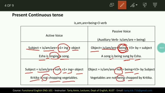 Active Voice and Passive Voice, Rules and Examples смотреть онлайн