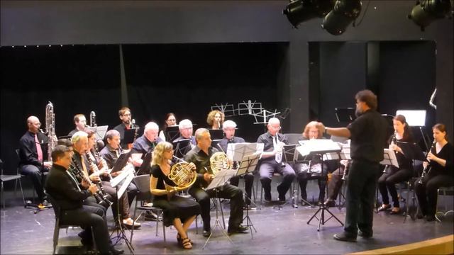 Concerto for 2 Horns and Orchestra by David Heinichen - arranged for Clarinet choir смотреть онлайн