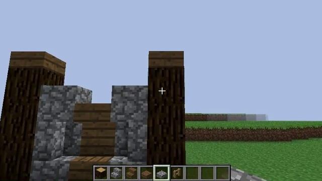 Как построить красивый забор из ели и булыжника в minecraft 1.5.2 смотреть онлайн