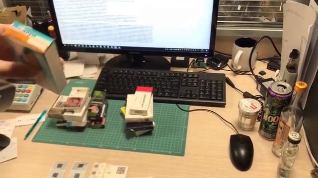 Neo X-100 (Нео Икс 100) проводной сканер штрих кода для маркировки товаров.