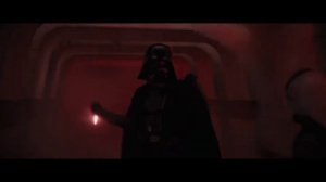 Дарт Вейдер идёт по коридору и рубит повстанцев но сцена озвучена героями мемов
