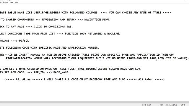 How to create oracle apex page Authorisation | Menu Access | Oracle Apex Tutorial Lecture 48 смотреть онлайн