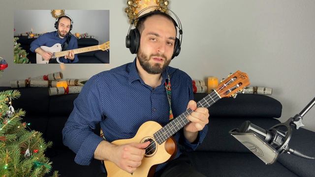 O Come, All Ye Faithful -Ukulele Cover- Christmas 2022 смотреть онлайн