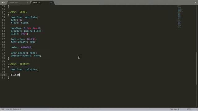 CSS3 Form Input Hover Effect Prototype 3 | Email поле для ввода с эффектом раздвоения смотреть онлайн