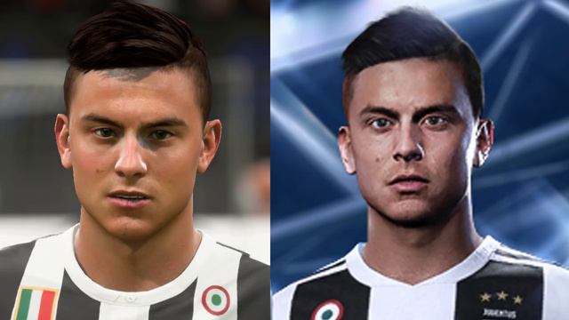 FIFA 19 vs FIFA 18 Face Comparison Ft. Ronaldo , Dybala , Chiellini [ Juventus ] смотреть онлайн