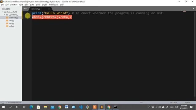 6) Comments in Python || Complete Python Course For Beginners || Code With Abdul смотреть онлайн