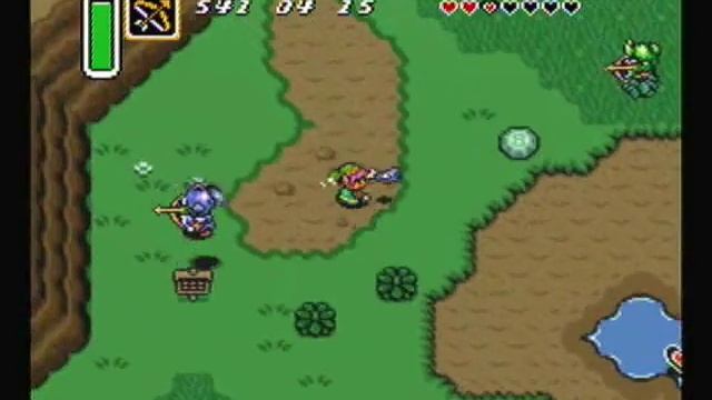 Legend of Zelda A Link to the Past Fish Trick смотреть онлайн