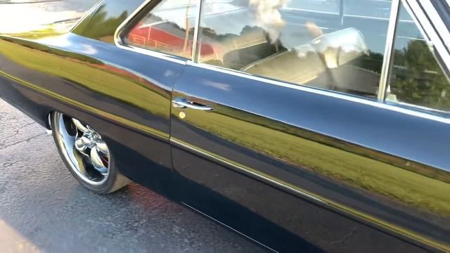 1966 Chevy Nova! Black on Black! смотреть онлайн