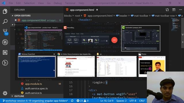Block Module | Angular Folder Structure | Project смотреть онлайн