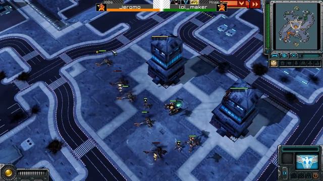 Jeromo(S) vs lol_maker(S) - BattleBase Beta - Red Alert 3 смотреть онлайн