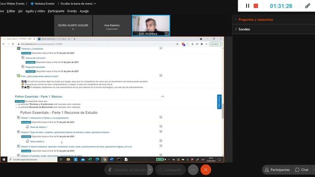 MTPE CURSO PYTHON 1 - Segunda Clase - Fundamentos de Programación Python 13-05-2021 смотреть онлайн