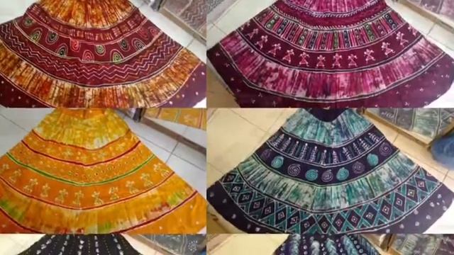 Best quality cotton hand batik with kantha work side pockets смотреть онлайн