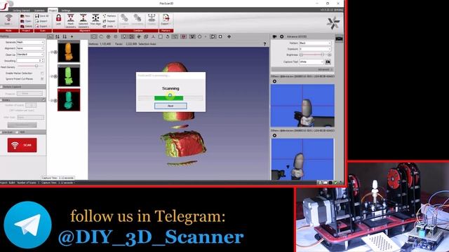 Bullet 3D scanning in FlexScan3D????_ FlexScan3D'de Bullet 3D tarama???? смотреть онлайн