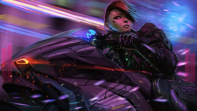 Cyberpunk Industrial Dark Synthwave - 'The Chase' смотреть онлайн