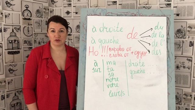 A DROITE DE/A GAUCHE DE (справа от/слева от) | ФРАНЦУЗСКИЙ ЯЗЫК смотреть онлайн