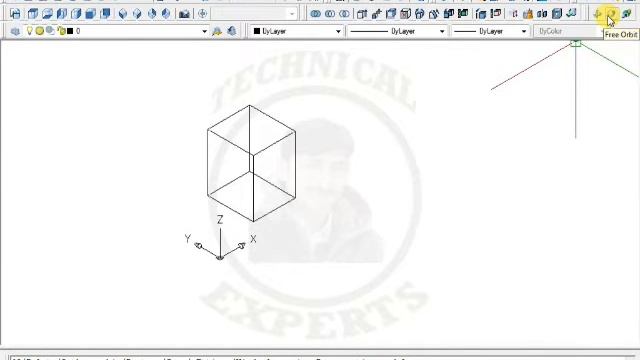 Orbit in autocad 3d || 3d modeling || full autocad 3d in urdu and hindi | Class #07 смотреть онлайн