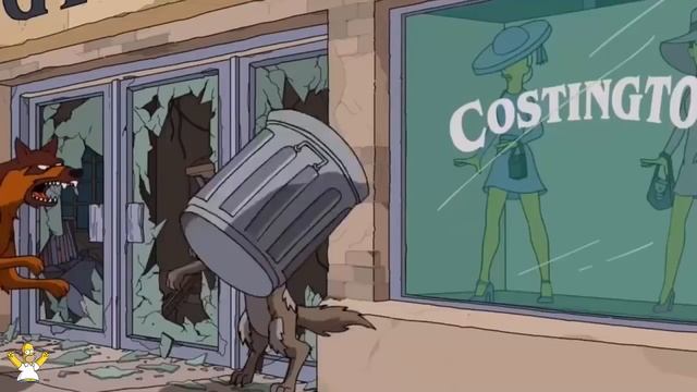 The Simpsons  - Dogs Attack Homer ✔2017