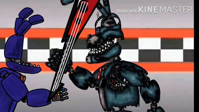 Withered Bonnie VS The Nightmares смотреть онлайн