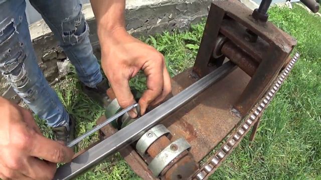 Самый простой трубогиб своими руками из куска швеллера смотреть онлайн