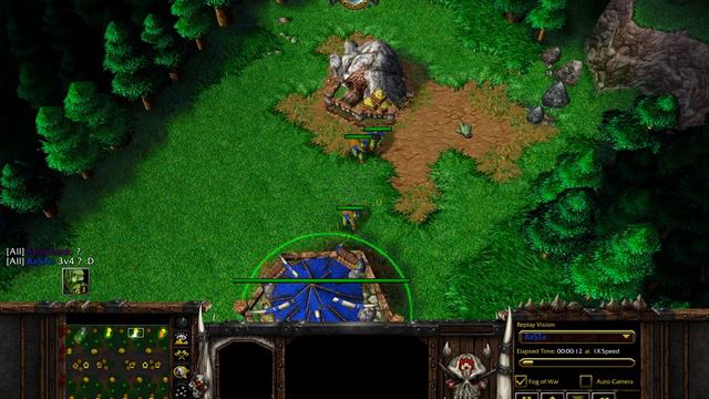 Warcraft 3 Reforged bug 4vs3 смотреть онлайн