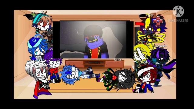 sans au's react to error vs error404//gacha club смотреть онлайн