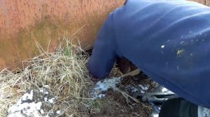 Домкрат из металлолома. Пробую поднять свою железную бытовку.