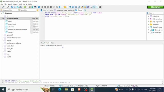 Data Base Task 30 | 1st Year | Java Institute| IMETH WEERASINGHE смотреть онлайн