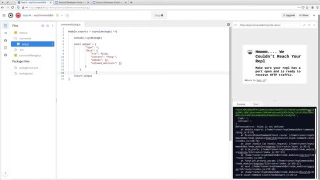 Learning to make discord slash command bot on cloud with free hosting смотреть онлайн