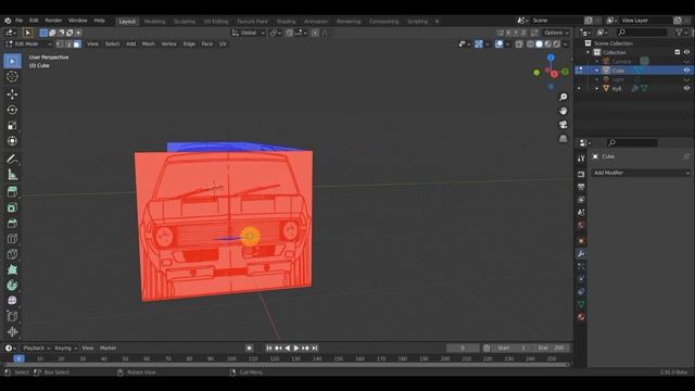 BLENDER 2.91 Инфа по вывернутым нормалиям полигонам смотреть онлайн