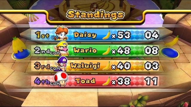 Mario Party 9 DK's Jungle Ruins Party #10 (Player Master Difficult) смотреть онлайн