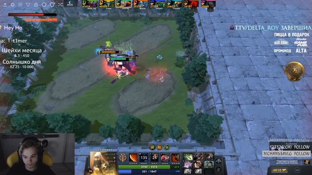 A1taOda СОБРАЛ БЕССМЕРТНОГО ДЖАГЕРА ТАНКА на ТУРНИРЕ ЛЬТАОДЫ в кастомке Dota 2 Custom Hero Chaos смотреть онлайн
