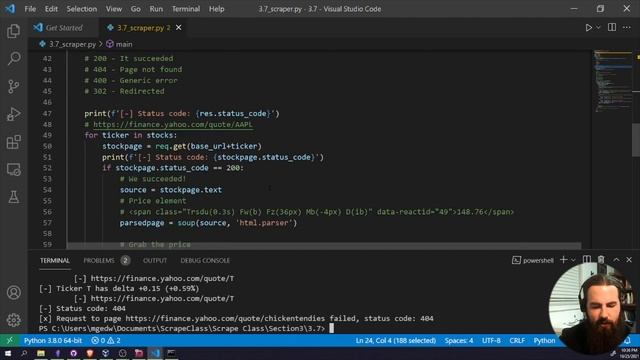 [Free Web Scraping Class] Scrape the Planet 3.5 - Scraping Stock Market Data смотреть онлайн