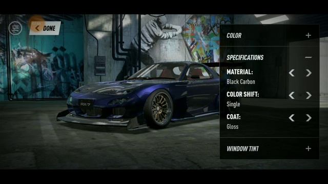 NFS HEAT|MAZDA RX7 SPIRIT R CUSTOMIZATION смотреть онлайн