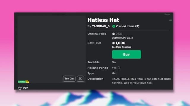 These Roblox Hats are INVISIBLE смотреть онлайн