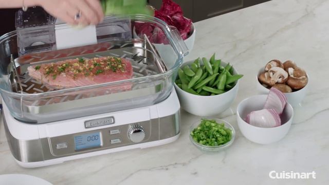 CookFresh™ Digital Glass Steamer Demo (STM-1000W) смотреть онлайн