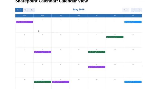SharePoint Calendar Events in Wordpress смотреть онлайн