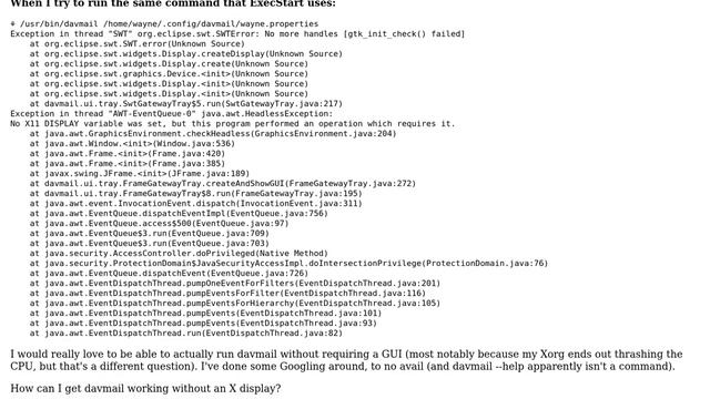 Unix & Linux: Davmail headless doesn't work on Arch Linux? смотреть онлайн