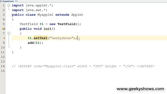 Text Field in Java Applet (Hindi) смотреть онлайн