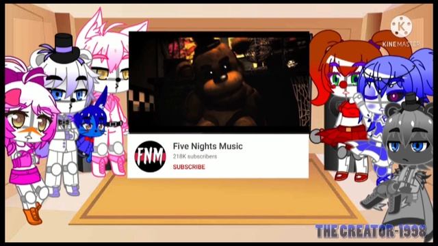 Gacha FNAF React ep.2: (Don't Forget ANIMATED) //Five Nights Music// смотреть онлайн